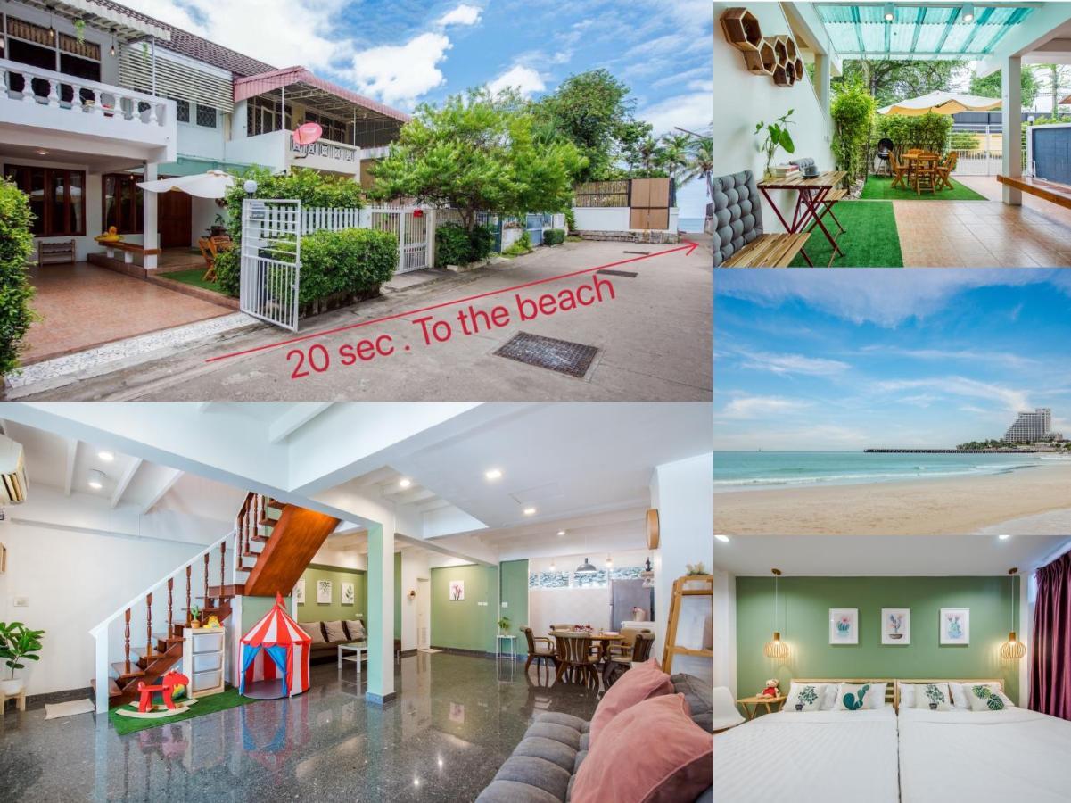White Beach House Hua Hin 20 Second To The Beach Exteriör bild