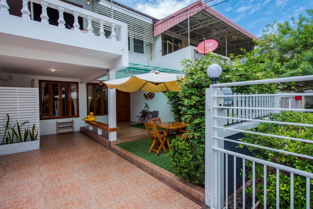 White Beach House Hua Hin 20 Second To The Beach Exteriör bild